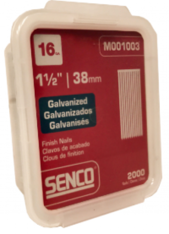 SENCO 16GA X 1 1/2" NAIL  ** CALL STORE FOR AVAILABILITY AND TO PLACE ORDER **
